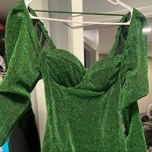 Green Sparkle Dress